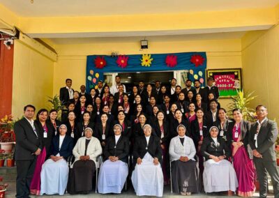 Teaching staff Mount Carmel school, Bagrana