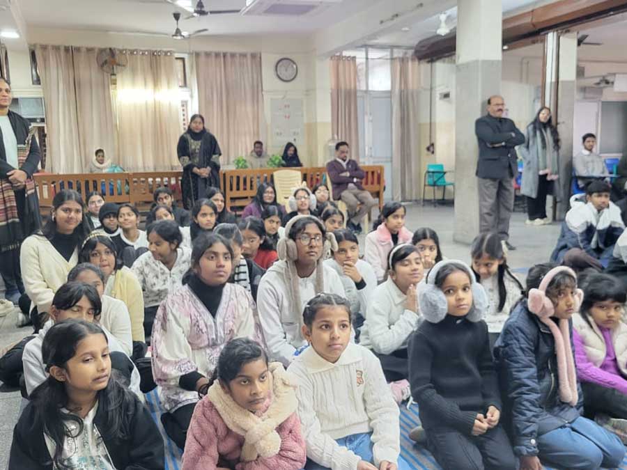 Assembly on St. Kuriakose Elias Chavara at St. Peters school 16A