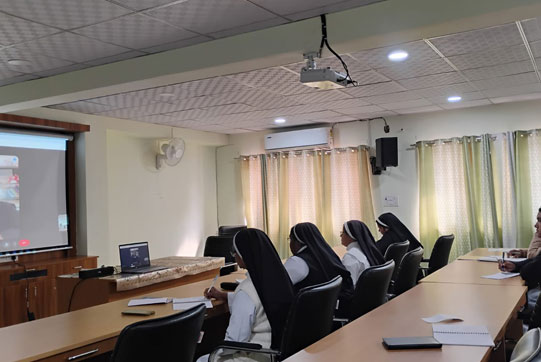 Webinar on Mindfulness by Dr. Sr. Annie Maria