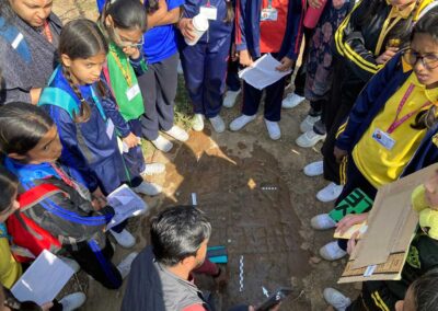 Educational trip by students of St Peter's school 16A