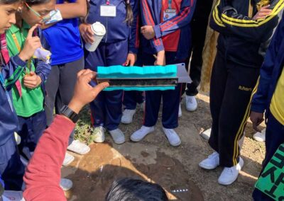 Educational trip by students of St Peter's school 16A