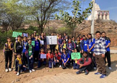 Educational trip by students of St Peter's school 16A