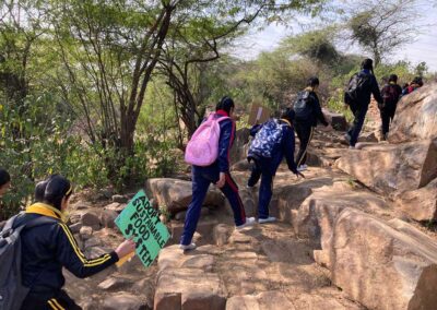 Educational trip by students of St Peter's school 16A