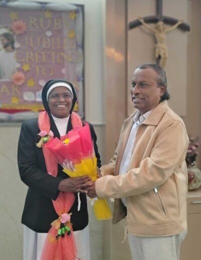 Ruby Jubilee celebration of Sr.Anila at Regional House