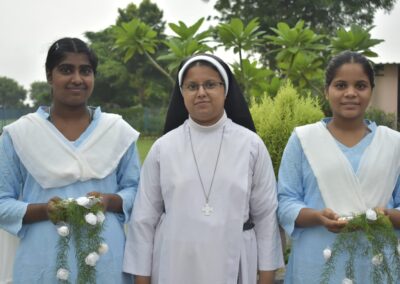 Sonal and Sneha entered candidacy on 16th July 2025, with Sr. Sherin assigned as their formator
