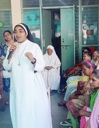Women's day celebration at Marian Ashram,Faridabad