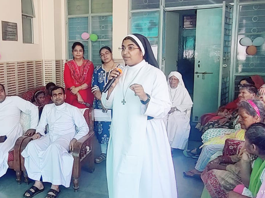 Women's day celebration at Marian Ashram,Faridabad