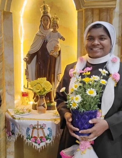 Renewal of Vows of Sr. Karina and Sr. Rajshree