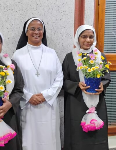 Renewal of Vows of Sr. Karina and Sr. Rajshree