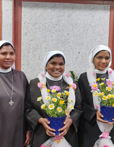 Renewal of Vows of Sr. Karina and Sr. Rajshree