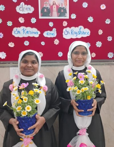Renewal of Vows of Sr. Karina and Sr. Rajshree