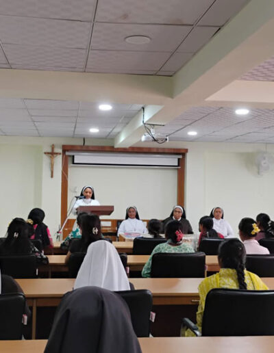 Vocation camp at Regional House, Bagrana