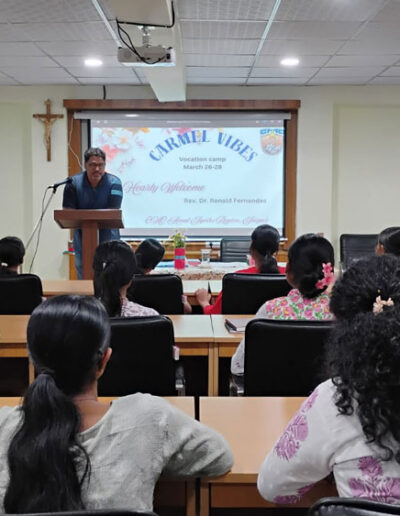 Vocation camp at Regional House, Bagrana