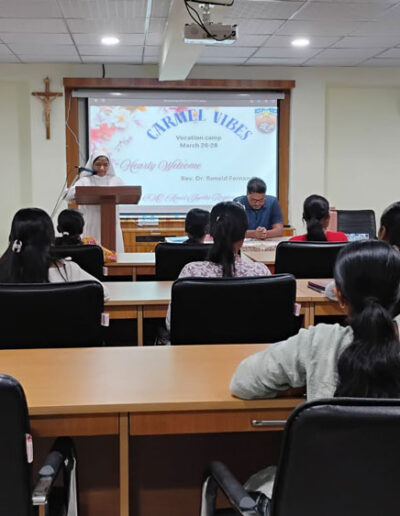 Vocation camp at Regional House, Bagrana