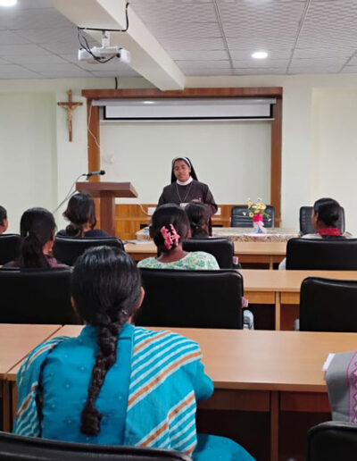 Vocation camp at Regional House, Bagrana